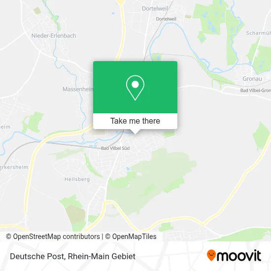 Deutsche Post map