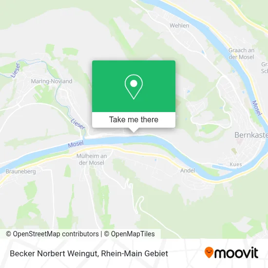 Becker Norbert Weingut map