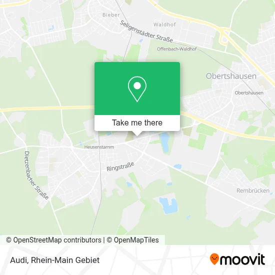 Audi map
