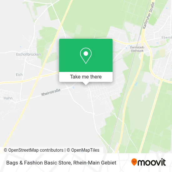 Bags & Fashion Basic Store map
