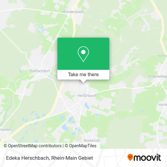 Edeka Herschbach map