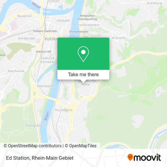 Ed Station map