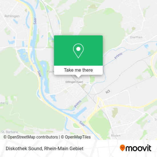 Diskothek Sound map
