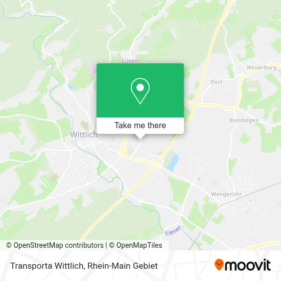 Transporta Wittlich map