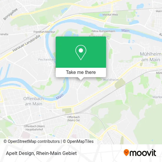 Apelt Design map