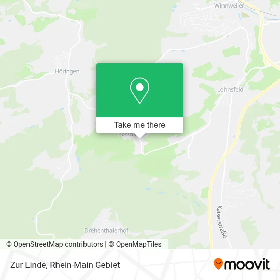 Zur Linde map