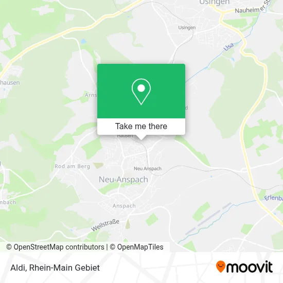 Aldi map