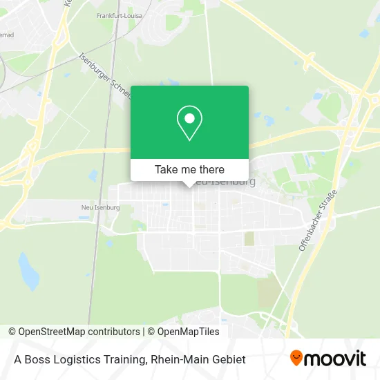A Boss Logistics Training map