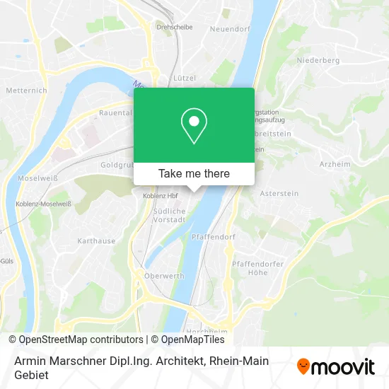 Armin Marschner Dipl.Ing. Architekt map
