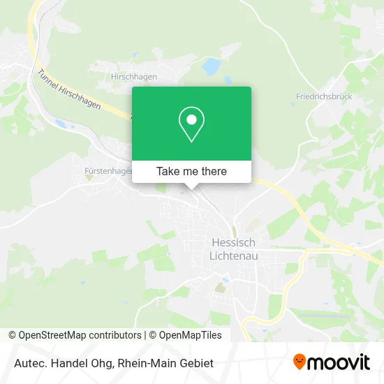 Autec. Handel Ohg map