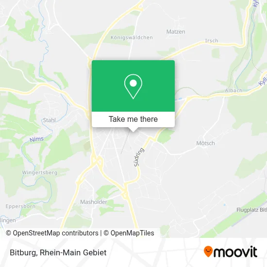 Bitburg map