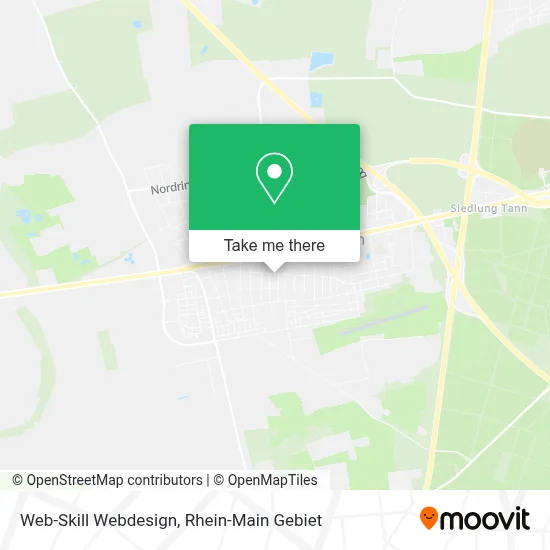 Web-Skill Webdesign map