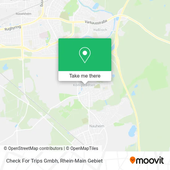 Check For Trips Gmbh map