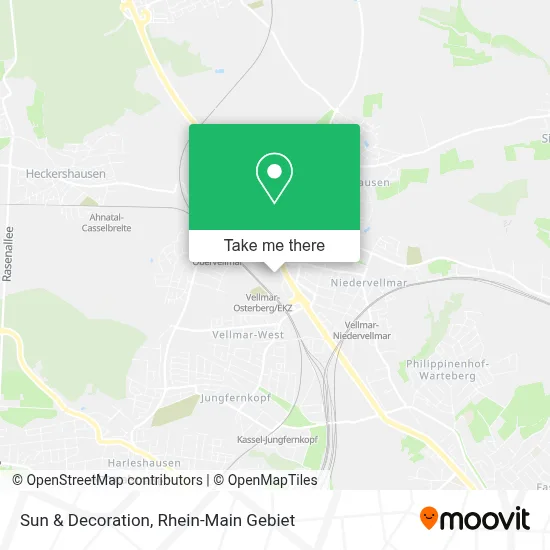 Sun & Decoration map