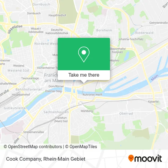 Cook Company map