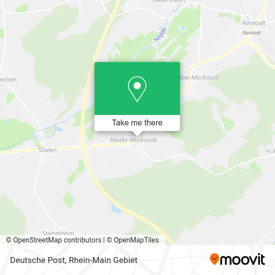Deutsche Post map