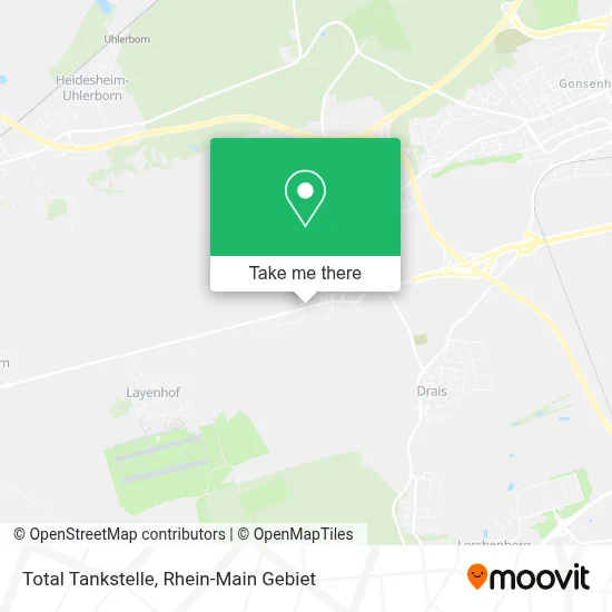 Total Tankstelle map