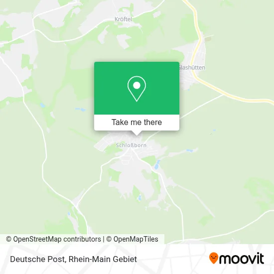 Deutsche Post map