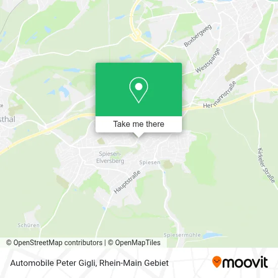 Automobile Peter Gigli map