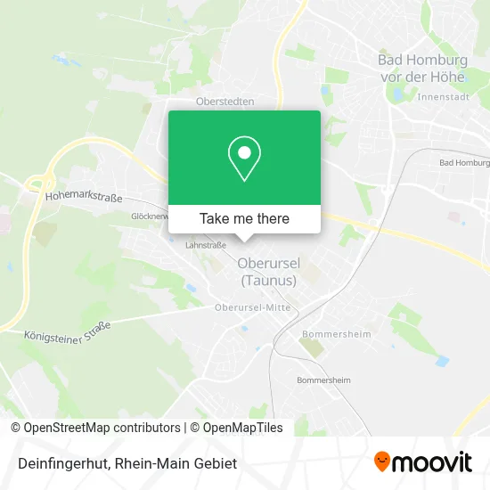 Deinfingerhut map