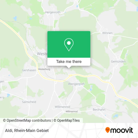 Aldi map