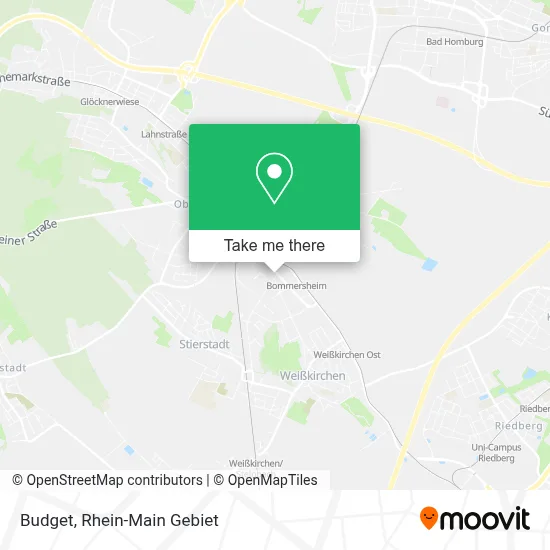 Budget map