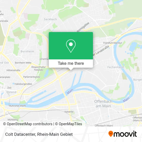 Colt Datacenter map
