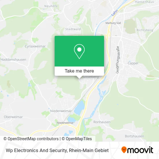 Wp Electronics And Security map
