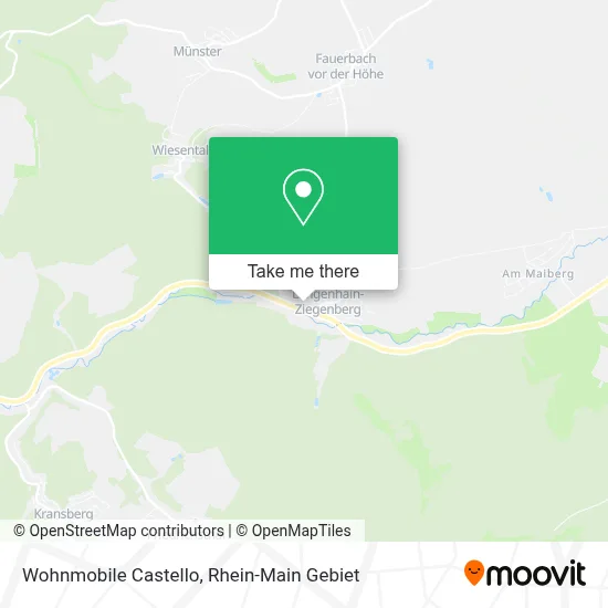 Wohnmobile Castello map