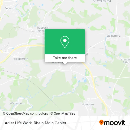 Adler Life Work map