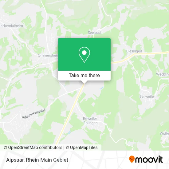 Aipsaar map