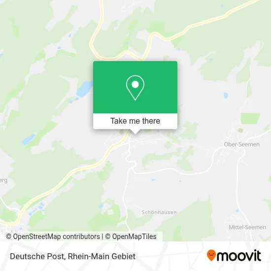 Deutsche Post map