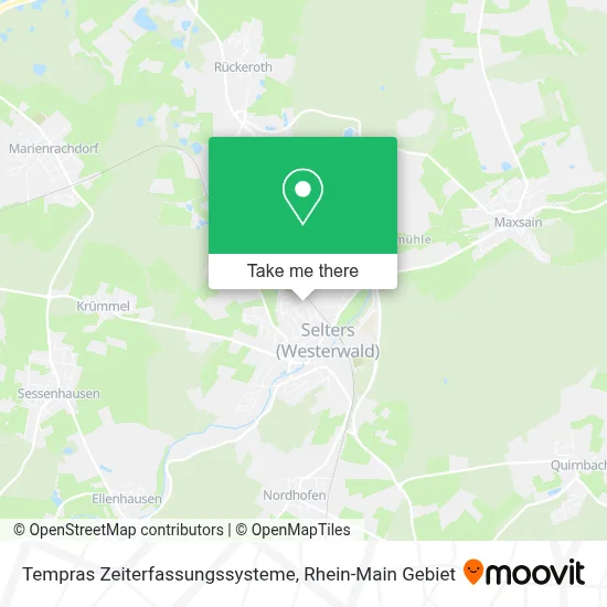 Tempras Zeiterfassungssysteme map