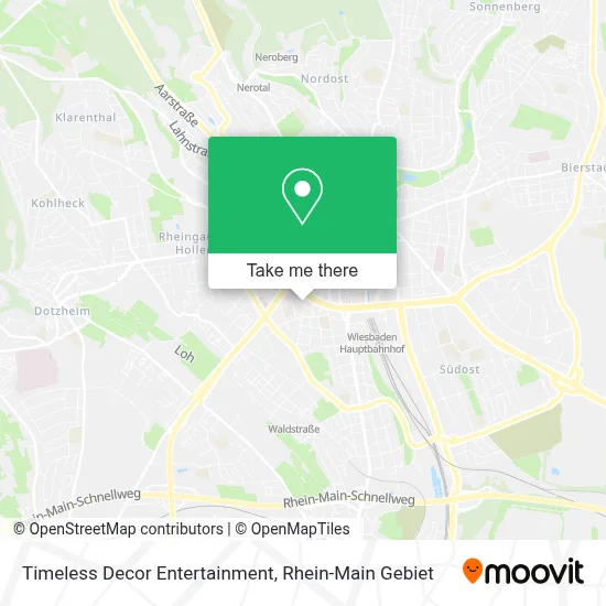 Timeless Decor Entertainment map