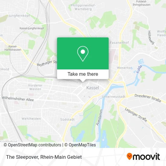 The Sleepover map