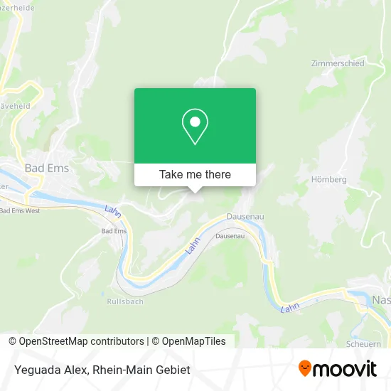 Yeguada Alex map