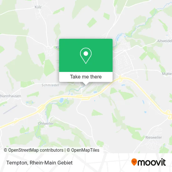 Tempton map