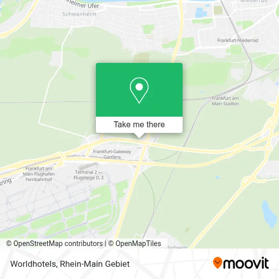 Worldhotels map
