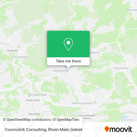 Cosmolink Consulting map