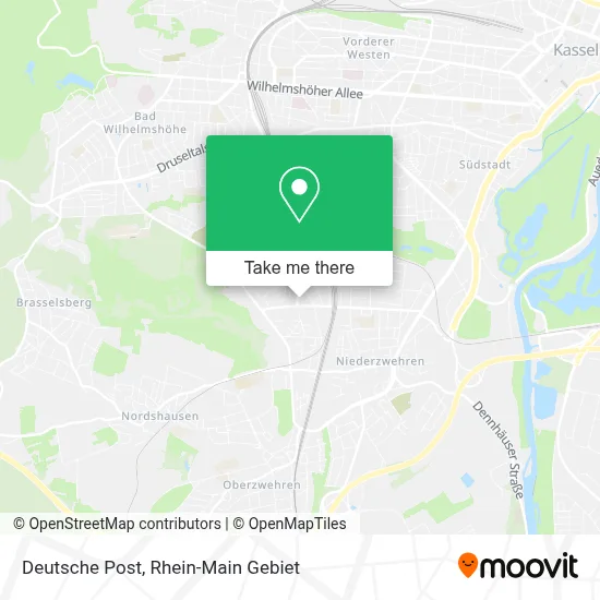 Deutsche Post map