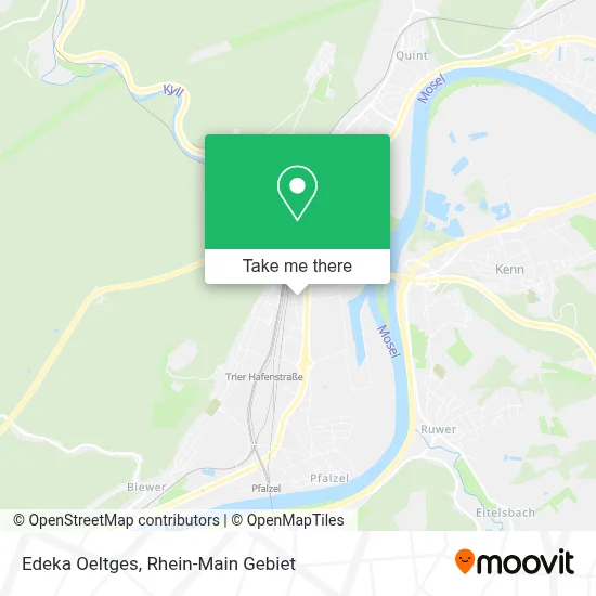Edeka Oeltges map