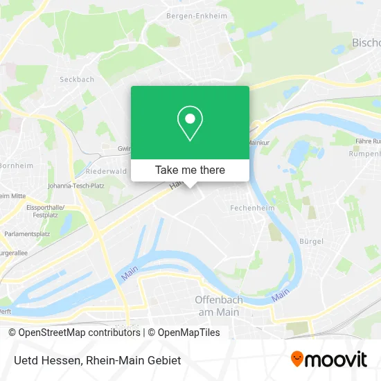 Uetd Hessen map