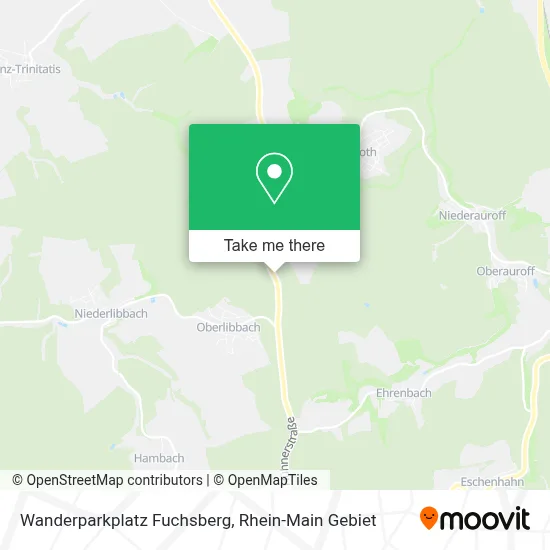 Wanderparkplatz Fuchsberg map