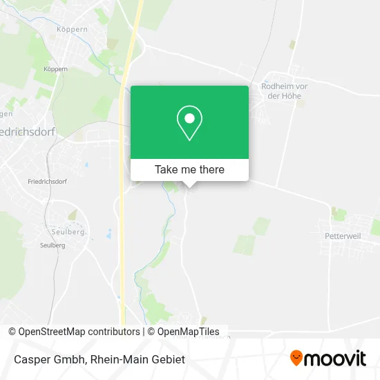 Casper Gmbh map