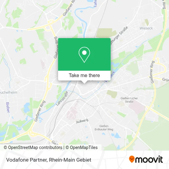 Vodafone Partner map