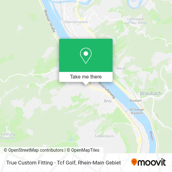 True Custom Fitting - Tcf Golf map