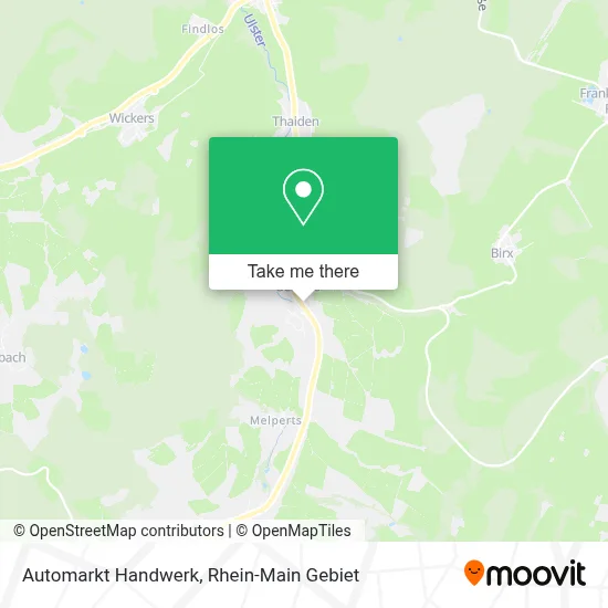 Automarkt Handwerk map