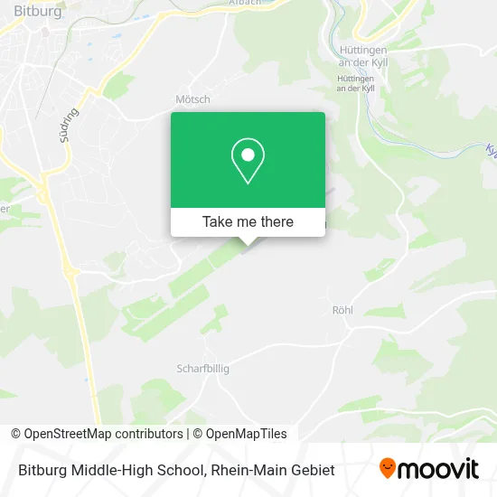 Bitburg Middle-High School map