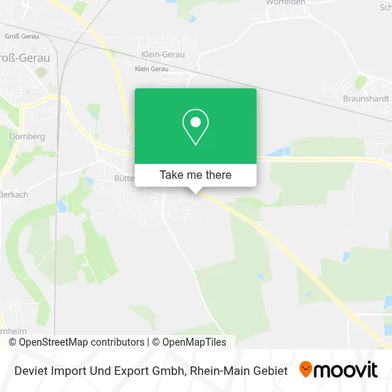 Deviet Import Und Export Gmbh map