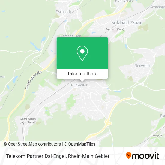 Telekom Partner Dsl-Engel map